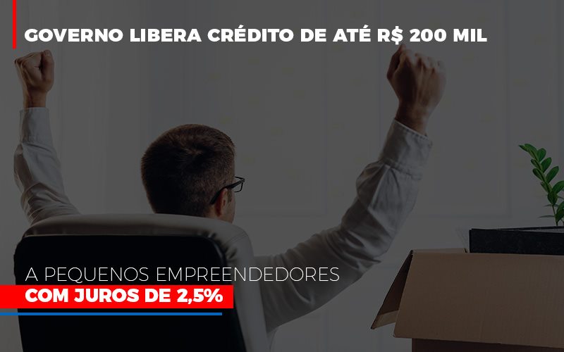 Governo Libera Credito De Ate 200 Mil A Pequenos Empreendedores Com Juros Contabilidade - Contabilidade em Presidente Epitácio - SP | ERS Contabilidade