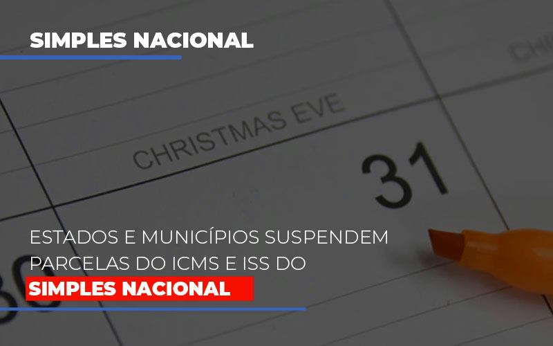 Suspensao De Parcelas Do Icms E Iss Do Simples Nacional Contabilidade - Contabilidade em Presidente Epitácio - SP | ERS Contabilidade